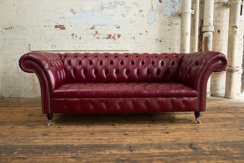 Vintage chesterfield sofa ebay discount